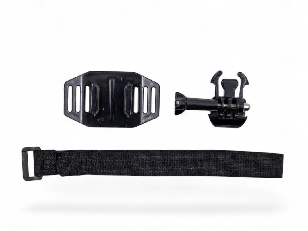 Briviga HMT-MOUNT03 Kask için Vectro Kayışlı Gopro/ Far Başlantı Aparatı