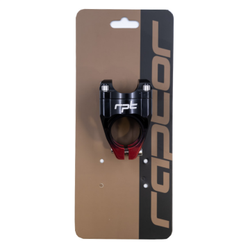 Raptor AS-07 31.8x35mm Alüminyum Gidon Boğazı Siyah-Kırmızı