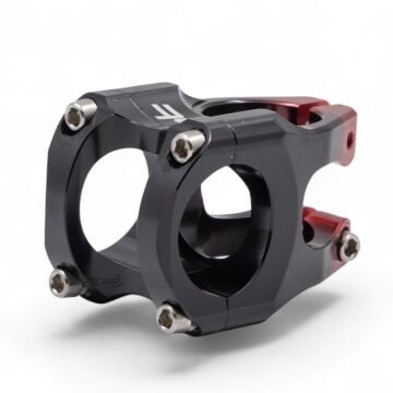 Raptor AS-07 31.8x35mm Alüminyum Gidon Boğazı Siyah-Kırmızı