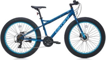 26 Carraro Fat Bike 21v H.Disk Fren Bisiklet 43cm - Haki Yeşil-Sarı