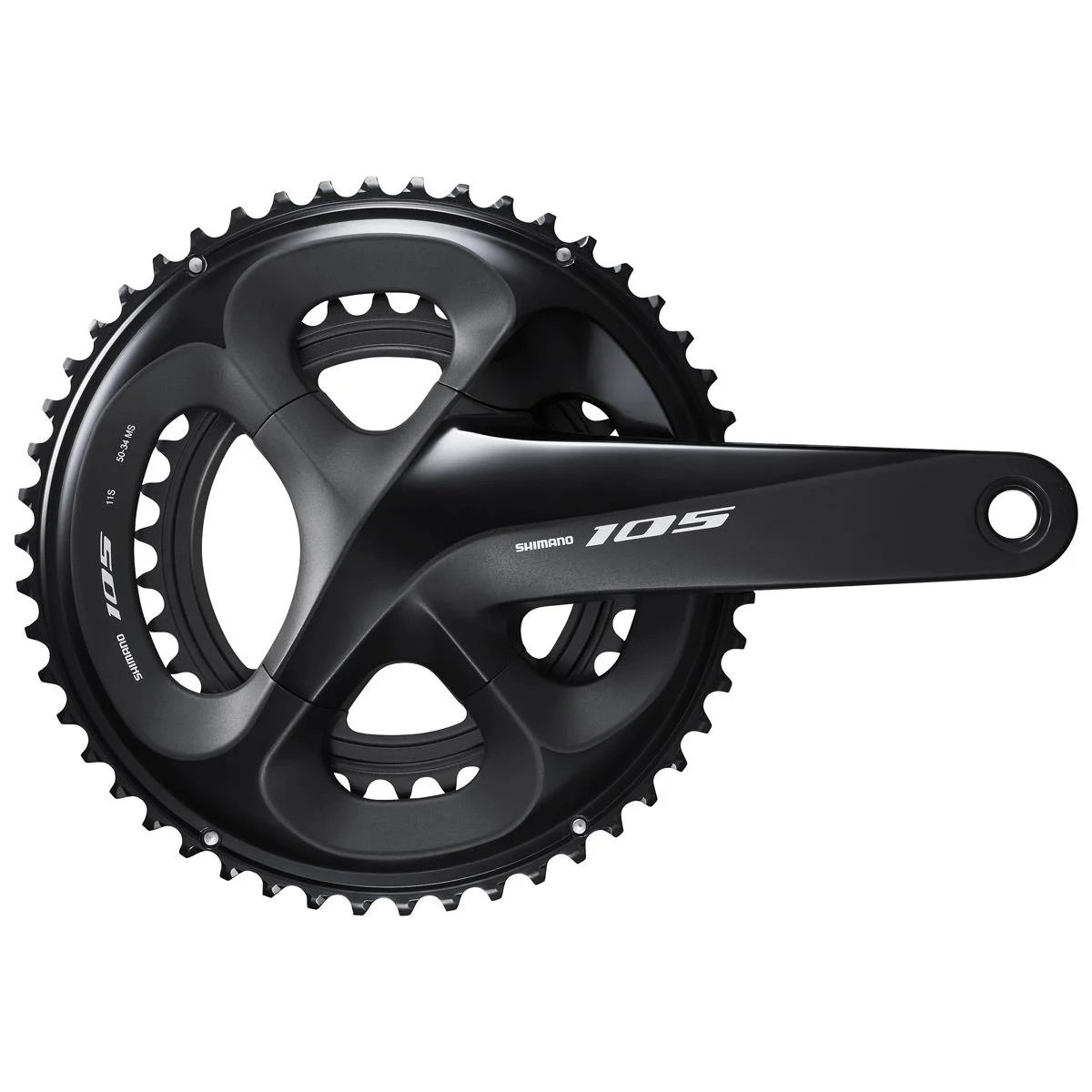 Shimano 105 FC-R7000 172.5mm 50-34T Aynakol Siyah* - Shimano - Yol