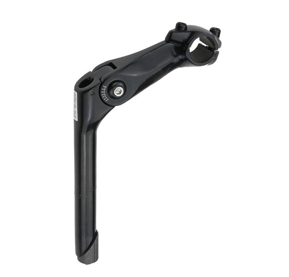 Kalloy City 25.4x22.2mm Açı Ayarlı Alüminyum Gidon Boğazı Siyah