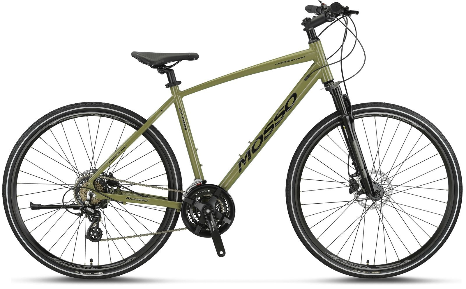 28 Mosso Legarda Pro X21 MSM H 21v H.Disk Fren Şehir Bisikleti 46cm - Yeşil-Siyah