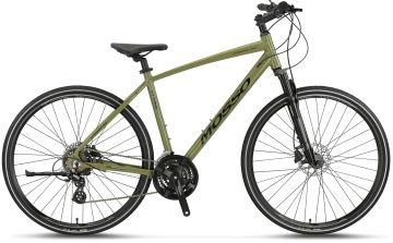 28 Mosso Legarda Pro X21 MSM H 21v H.Disk Fren Şehir Bisikleti 56cm - Yeşil-Siyah