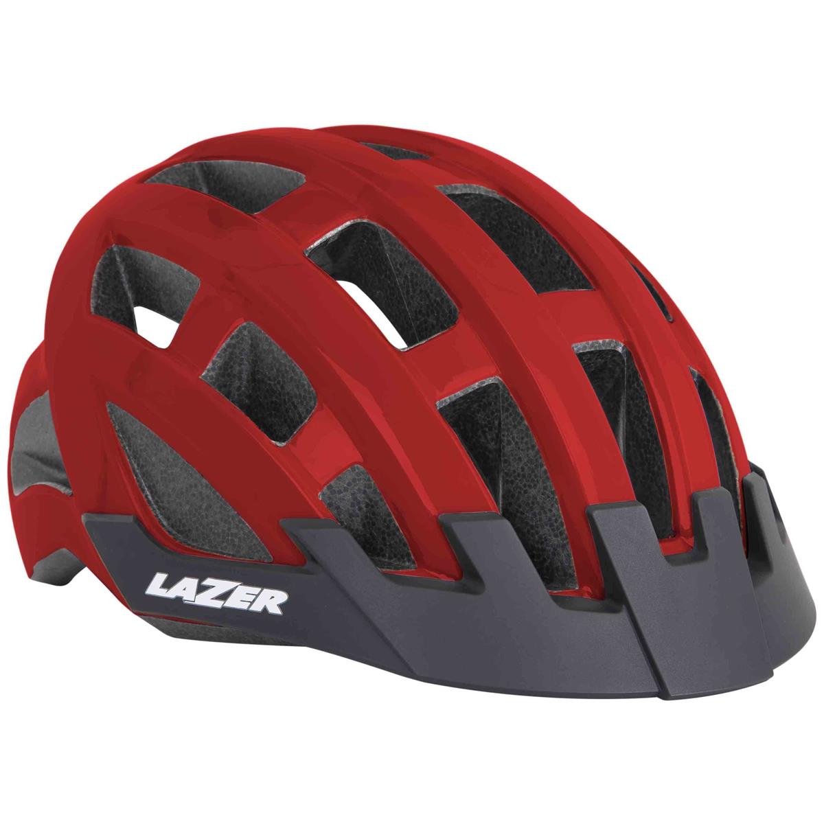 Lazer Compact CE-CPSC Unisize Bisklet Kaskı 54-61cm Kırmızı