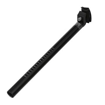 QRD MD-SP004 30.6/550mm Kızaklı Katlanır Bisiklet Sele Borusu Siyah (Cararro Flexi 121)