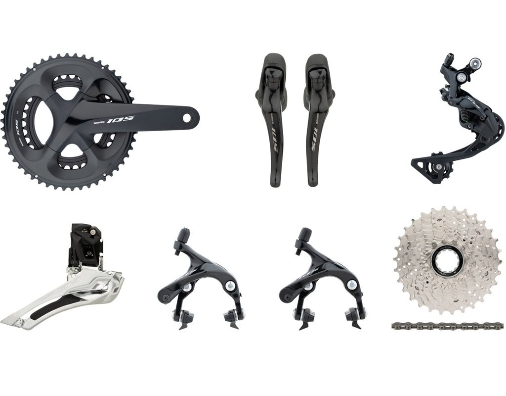 Shimano 105 セット Shimano 105 R7000 Grup Set 11S FC 172.5mm 50x34T 11-30 - Shimano