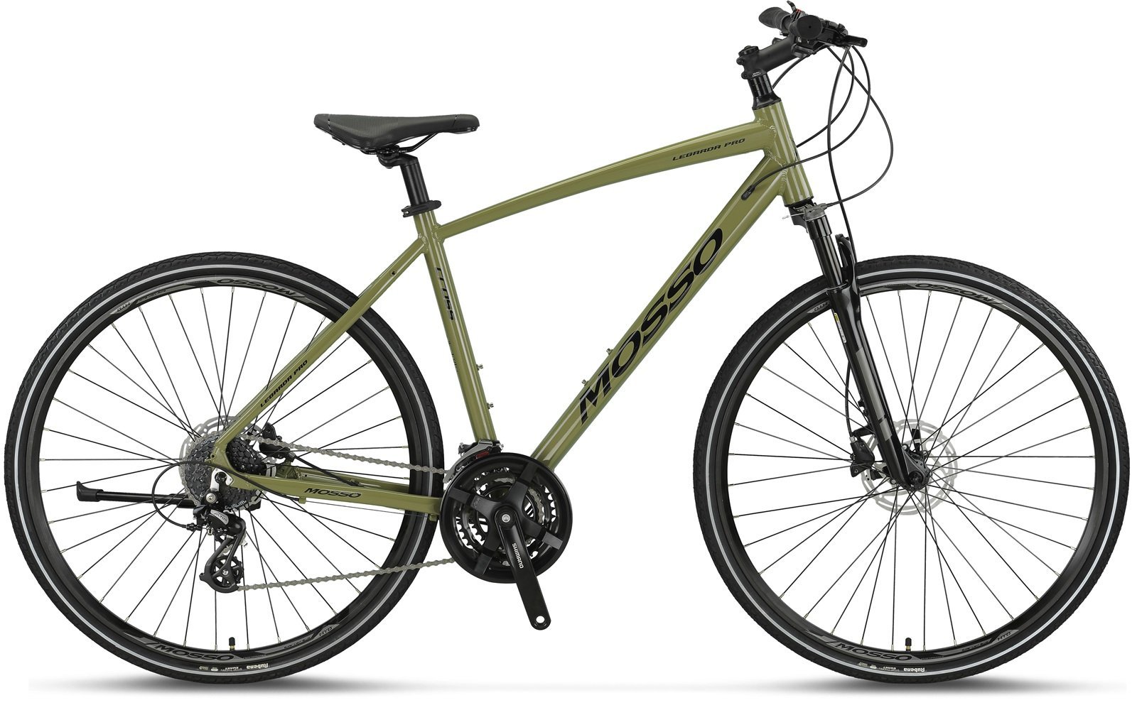 28 Mosso Legarda Pro X24 MSM H 24v H.Disk Fren Şehir Bisikleti 51cm - Yeşil-Siyah