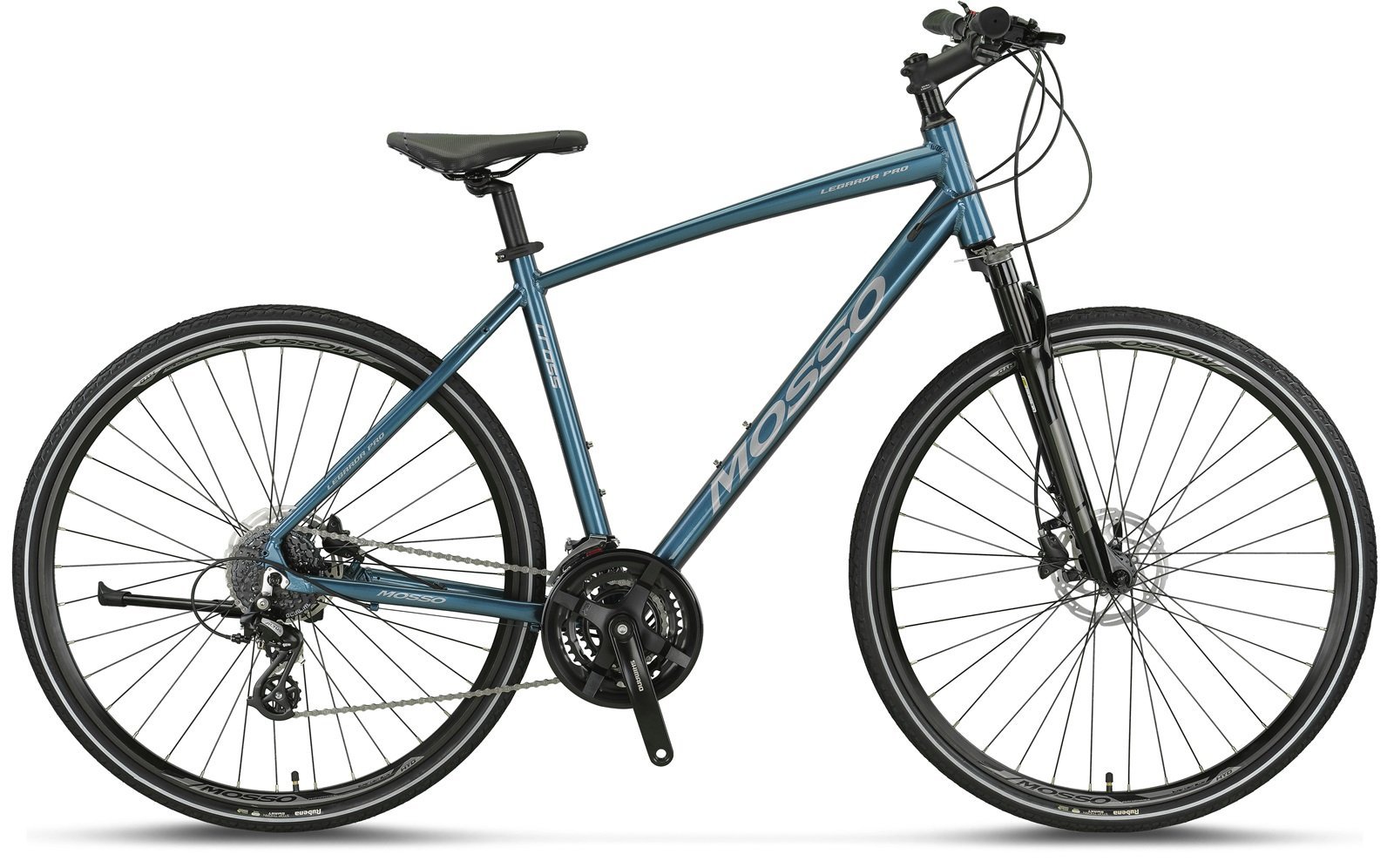 28 Mosso Legarda Pro X24 MSM H 24v H.Disk Fren Şehir Bisikleti 51cm - Mavi-Gümüş