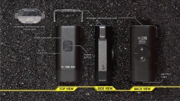 Moon Rigel Max 1500 Lümen Usb-C Bisiklet Ön Lamba