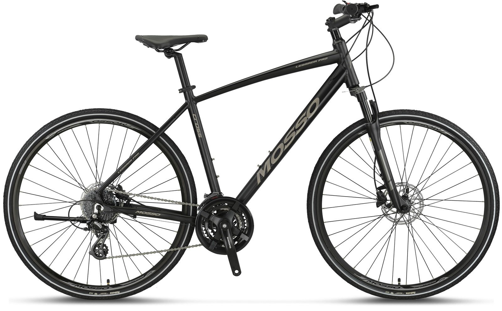 28 Mosso Legarda Pro X24 MDM H 24v H.Disk Fren Şehir Bisikleti 46cm - Siyah-Antrasit