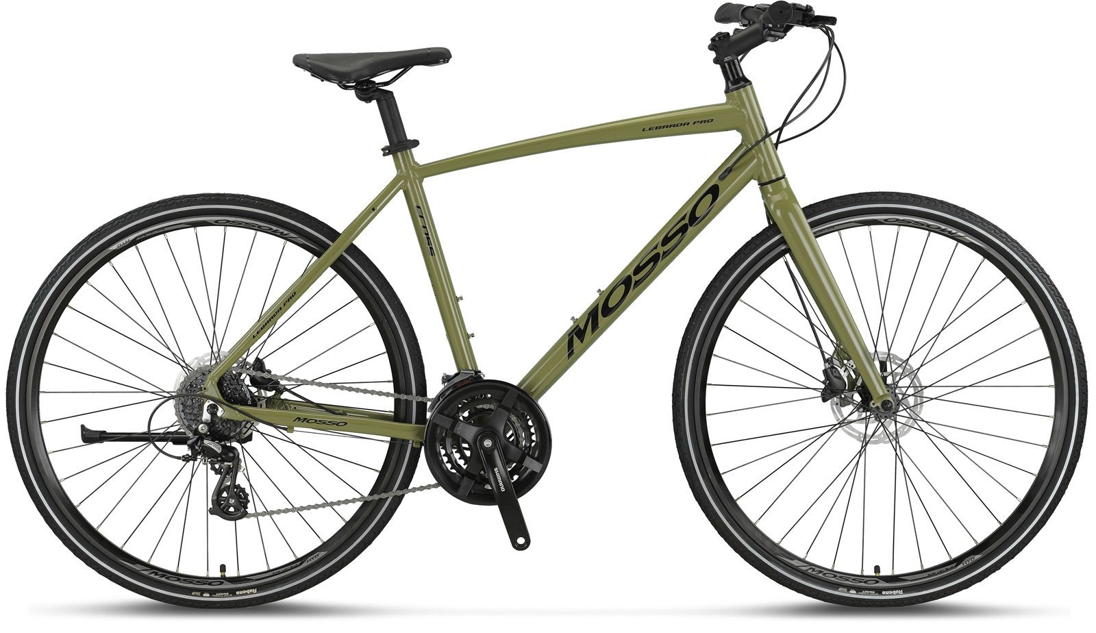 28 Mosso Legarda Pro X24 MDM H 24v H.Disk Fren Şehir Bisikleti 56cm - Yeşil-Siyah