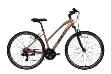 28 Bisan TRX 8200 21v V-Fren Kadın Şehir Bisikleti 45cm - Rose-Pembe