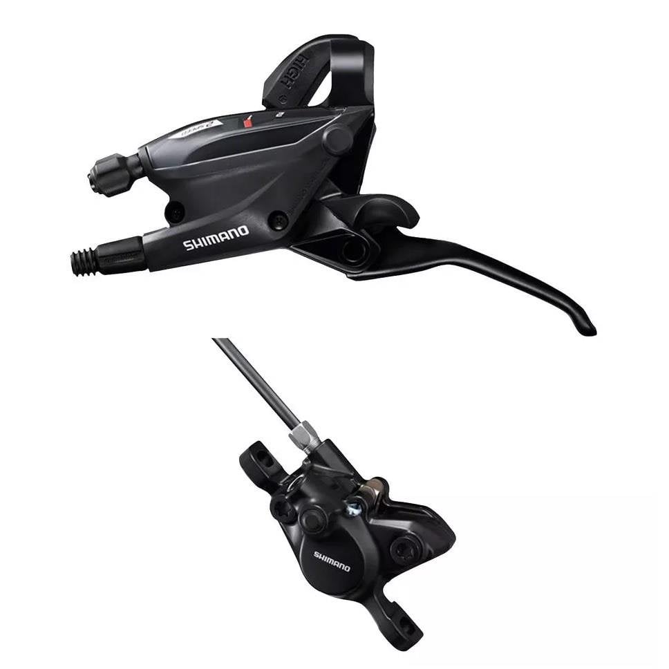 Shimano ST-EF505-2L, BR-MT200 2li Sol-Ön H.Disk Fren/Vites Kolu Seti