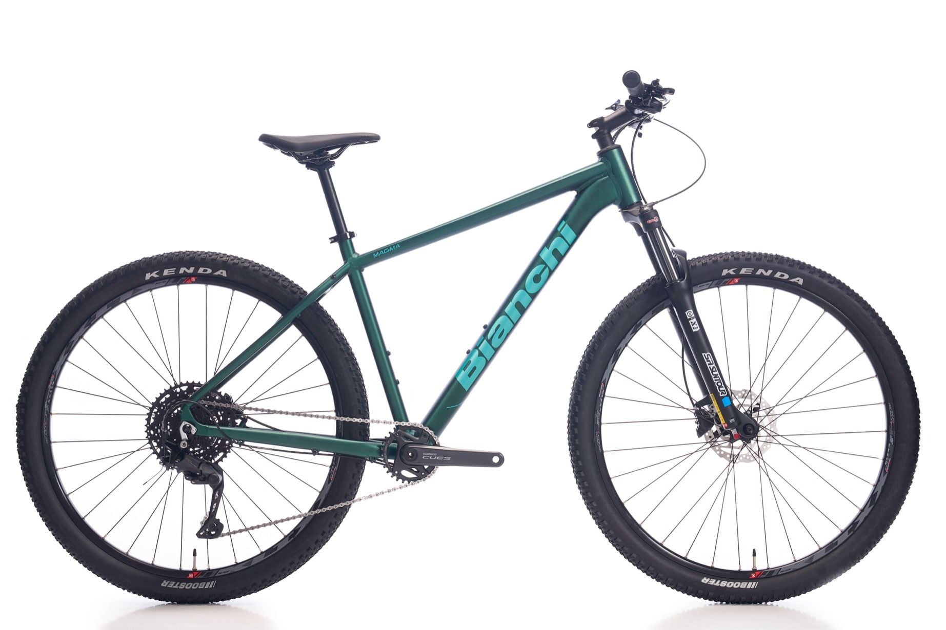 29 Bianchi Magma Comp 9.1 Cues 10v H.Disk Fren Dağ Bisikleti 48cm - M.Yeşil-Celeste