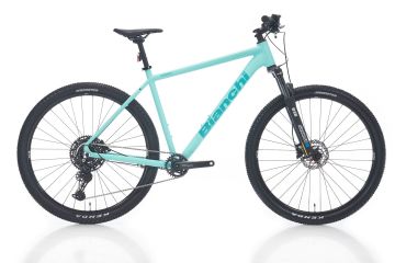 29 Bianchi Magma Comp 9.1 Cues 10v H.Disk Fren Dağ Bisikleti 43cm - Mat Celeste