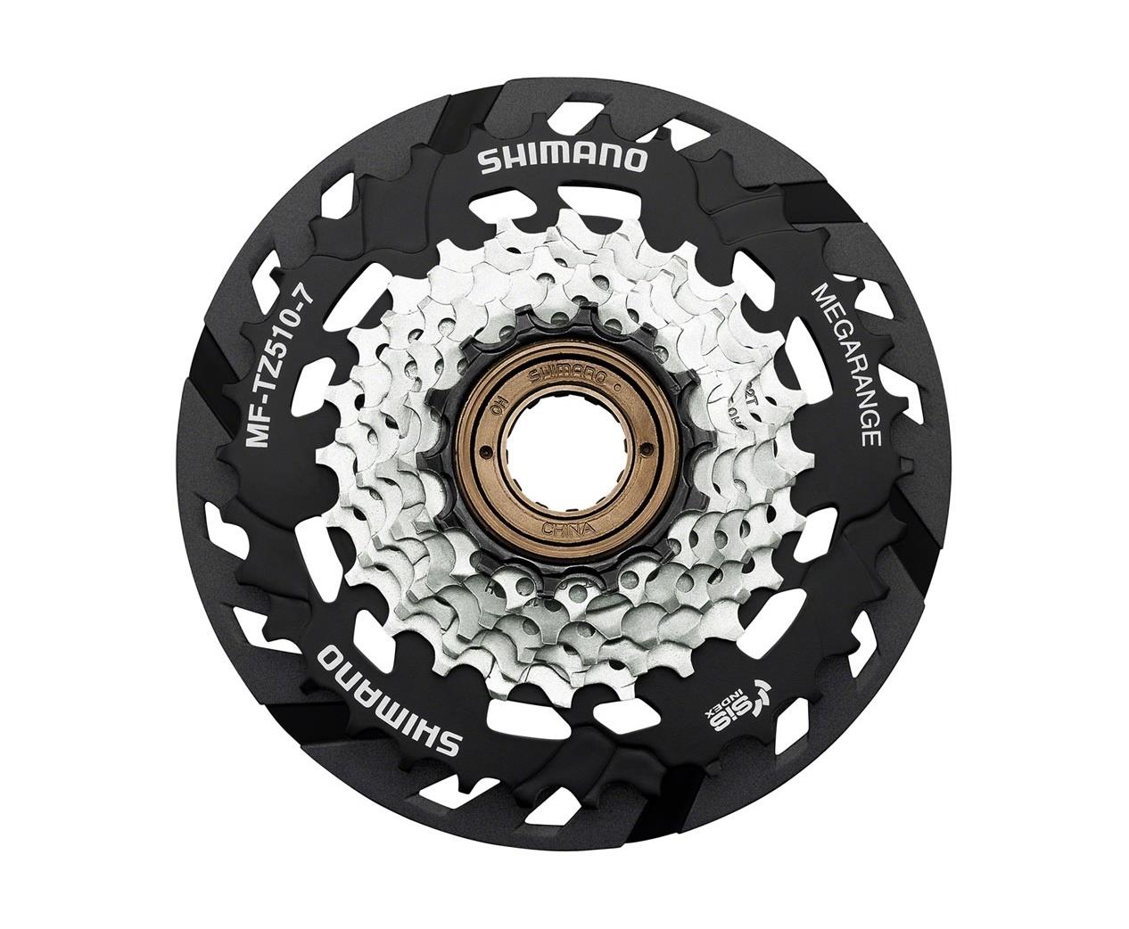 Shimano MF-TZ510 7li Mega Range Kapaklı Arka Dişli 14-34T