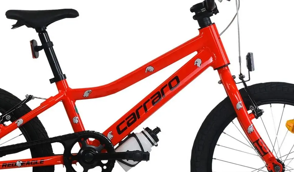 20 Carraro Red Eagle 6v V-Fren Erkek Çocuk Bisikleti Kırmızı-Siyah
