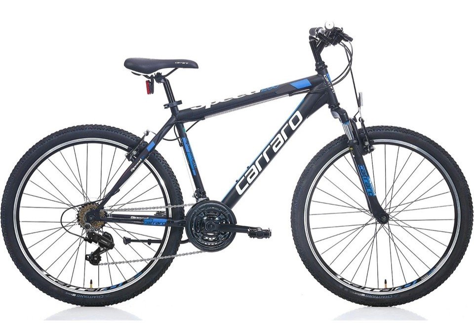 26 Carraro Speed 260 21v V-Fren Dağ Bisikleti 36cm - M.Siyah-Mavi