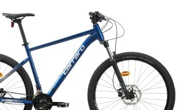 27.5 Carraro CRX 721 21v H.Disk Fren Dağ Bisikleti 36cm - Metalik Mavi-Gümüş