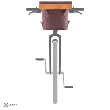 Ortlieb F3362 Barista Urban Omuz / Gidon Çantası 6L Gül Kurusu