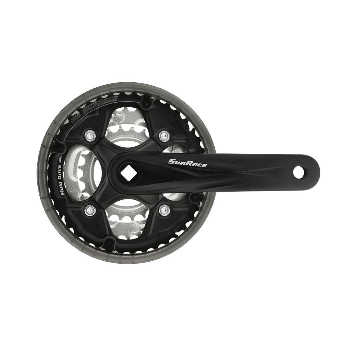 Sunrace FCM500 175mm 42T 7-8V 3lü Kapaklı Aynakol Siyah