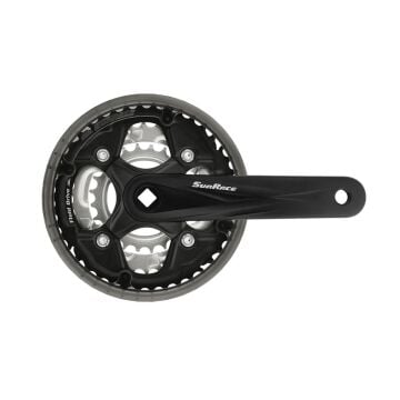 Sunrace FCM500 175mm 42T 7-8V 3lü Kapaklı Aynakol Siyah