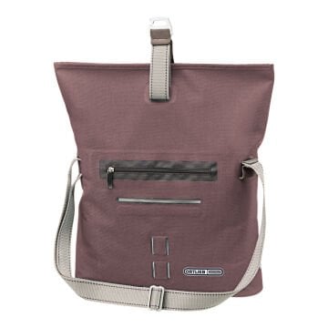 Ortlieb F8104 Twin-City Urban Omuz / Arka Bagaj Çantası 9L Gül Kurusu QL2.1