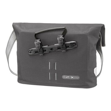 Ortlieb F8101 Twin-City Urban Omuz / Arka Bagaj Çantası 9L Granit QL2.1