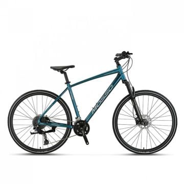 28 Mosso Legarda Pro X20 MSM H 20v H.Disk Fren Şehir Bisikleti 51cm - Mavi-Gümüş