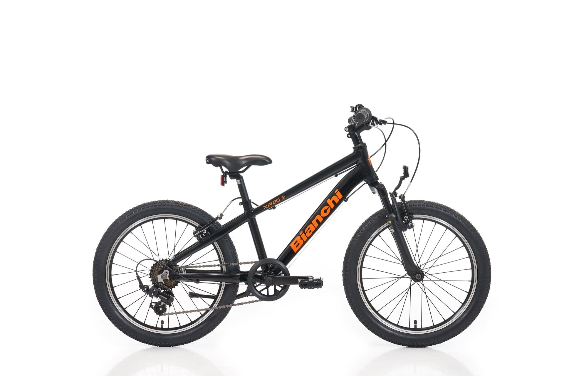 20 Bianchi XR20.2 7 Vites V-Fren Çocuk Bisikleti 28cm - Siyah-Turuncu