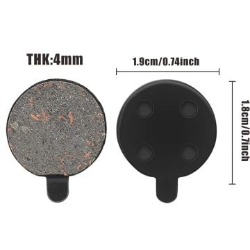 QRD BP-T01 Yarı Metal Bisiklet Disk Fren Balatası