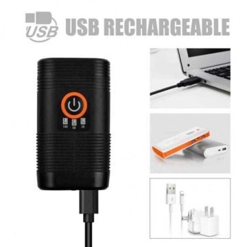 Eastpower EBL-3604 600 Lümen Usb Bisiklet Ön Lamba