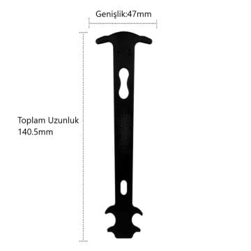 QRD TL-M01 Bisiklet Zincir Ölçme Aleti