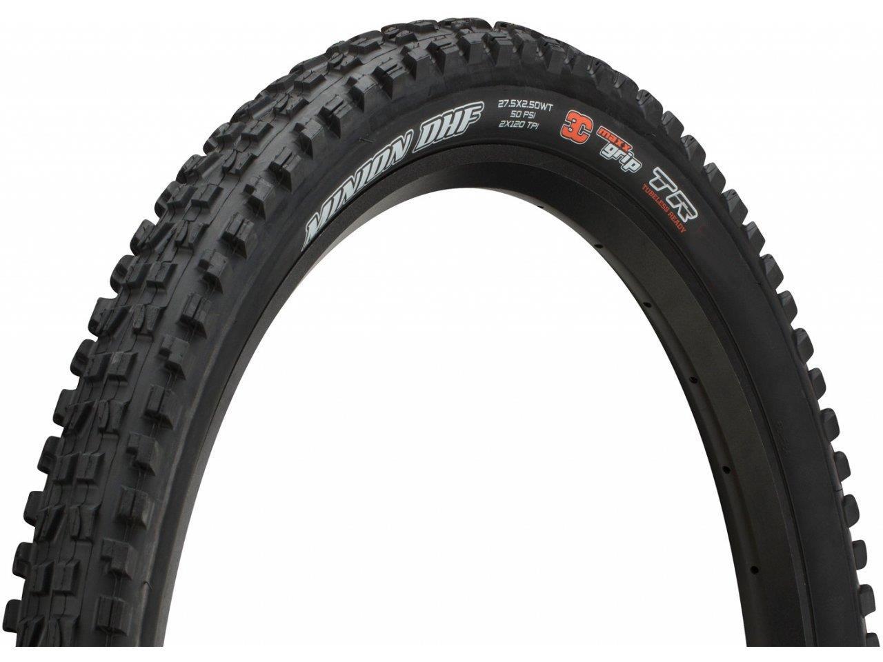 Maxxis 27.5x2.50WT Minion DHF 3C MaxGrip TR DH Casing Downhill Katlanır Ön Dış Lastik