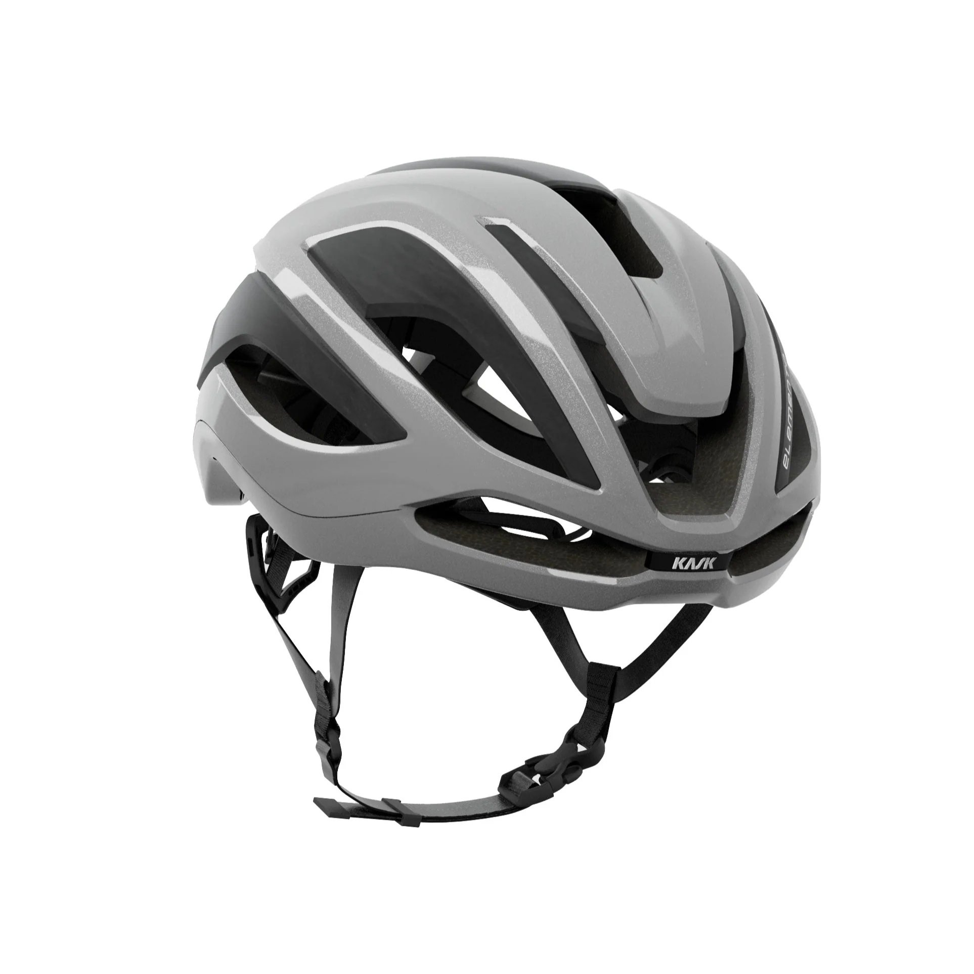 Kask Elemento WG11  Bisiklet Kaskı L - Gümüş