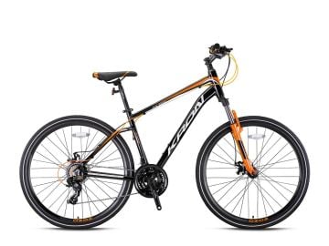 28 Kron Tx 100 21v V-Fren Şehir Bisikleti 51cm - M.Siyah-Gri-Turuncu