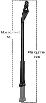 QRD Quick Release Mandal 26-29'' Uyumlu Arka Park Ayağı