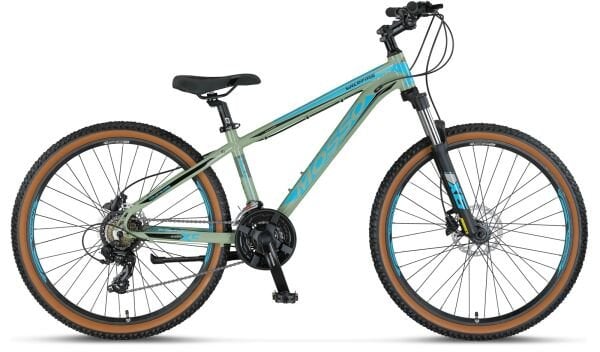 26 Mosso Wildfire H 21v Hidrolik Disk Fren Dağ Bisikleti 35.5cm - Mat Yeşil
