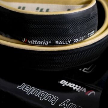 Vittoria 700x25 Rally Tubular Yol Bisikleti Dış Lastik Siyah