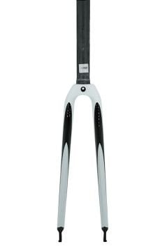 Bianchi B4P 1.1/8'' Full Karbon Yol Bisiklet Maşası Beyaz-Sarı