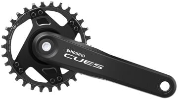 Shimano Cues FC-U4000-1 170mm 30T 1x9/10/11s Uyumlu Kapaksız Aynakol Siyah*