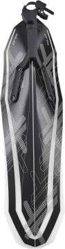 Xlc MG-C06 26-29'' Fat Bike Arka Çamurluk Plastik Şeffaf-Siyah Baskılı