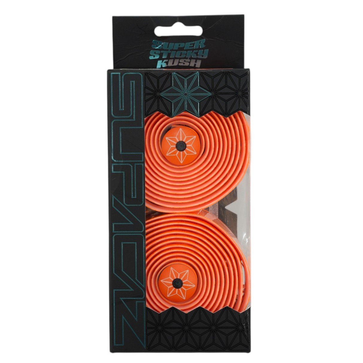 Supacaz Super Sticky Kush Star Fade BT-10 Gidon Sargısı Neon Turuncu