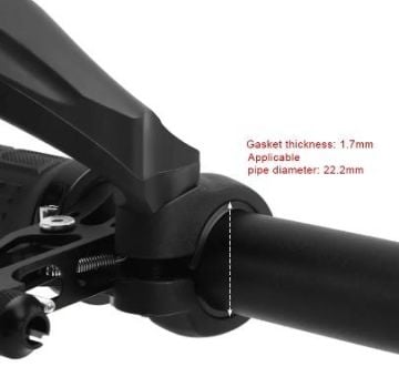 Forte GT 4014 Sağ-Sol  Bisiklet Aynası