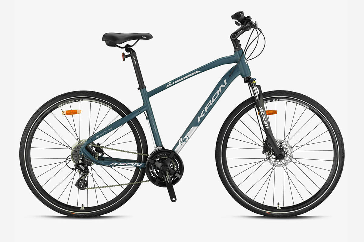 28 Kron Tx 150 24v H.Disk Fren Şehir Bisikleti 51cm - Mat Gri-Gri