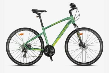 28 Kron Tx 150 24v H.Disk Fren Şehir Bisikleti 46cm - Mat Yeşil-Yeşil