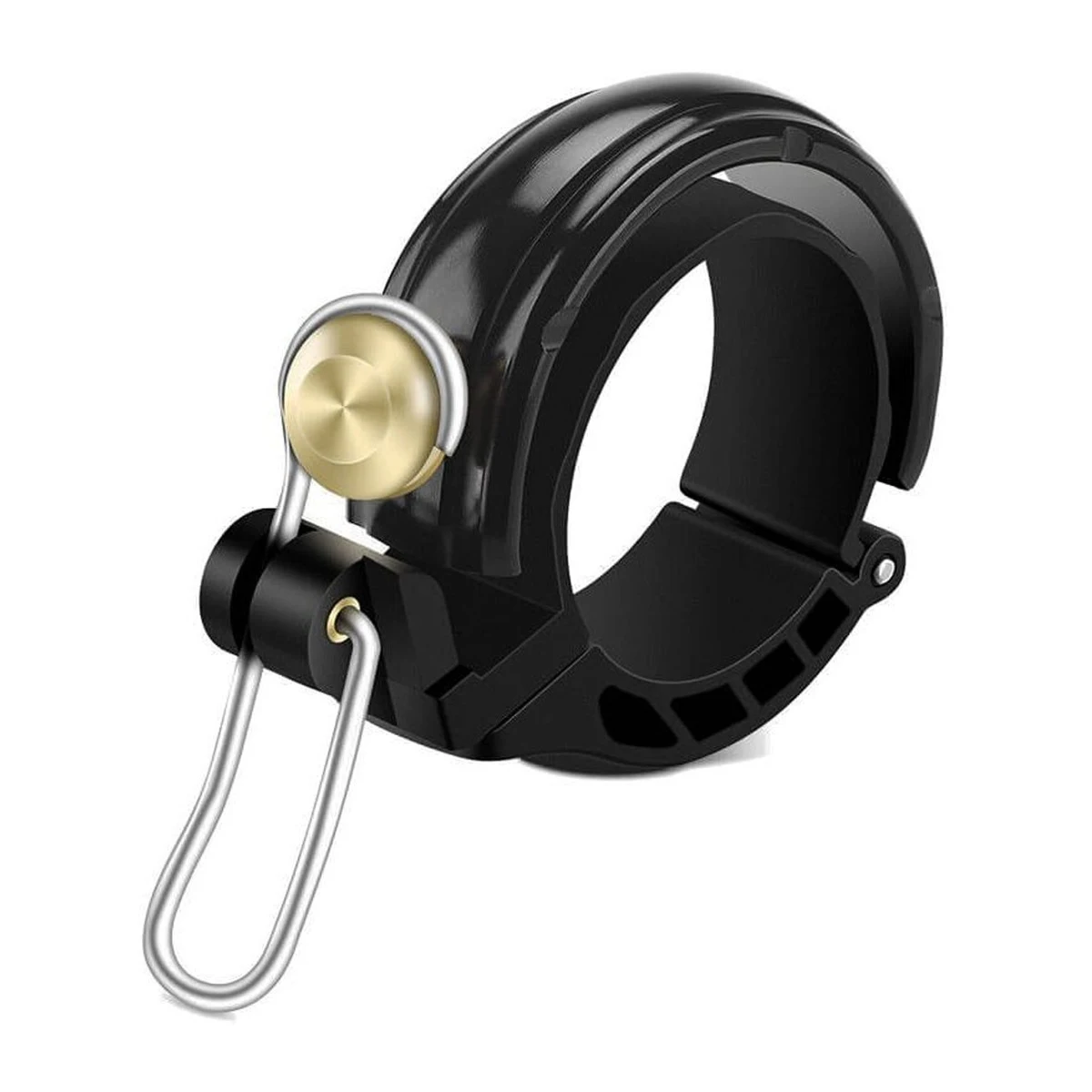 Briviga Gizli Tip 80dB 22-31.8mm Gidon Uyumlu Bisiklet Zili Siyah