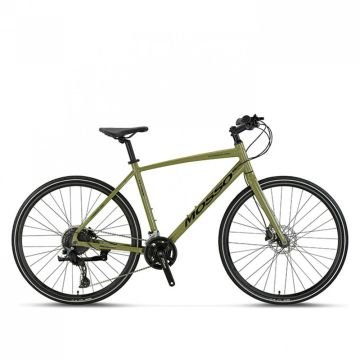 28 Mosso Legarda Pro X20 MDM H 20v H.Disk Fren Şehir Bisikleti 46cm - Yeşil-Siyah
