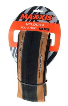 Maxxis 700x40 Velocita EXO Tubeless Gravel Dış Lastik Amber Yanak Katlanır
